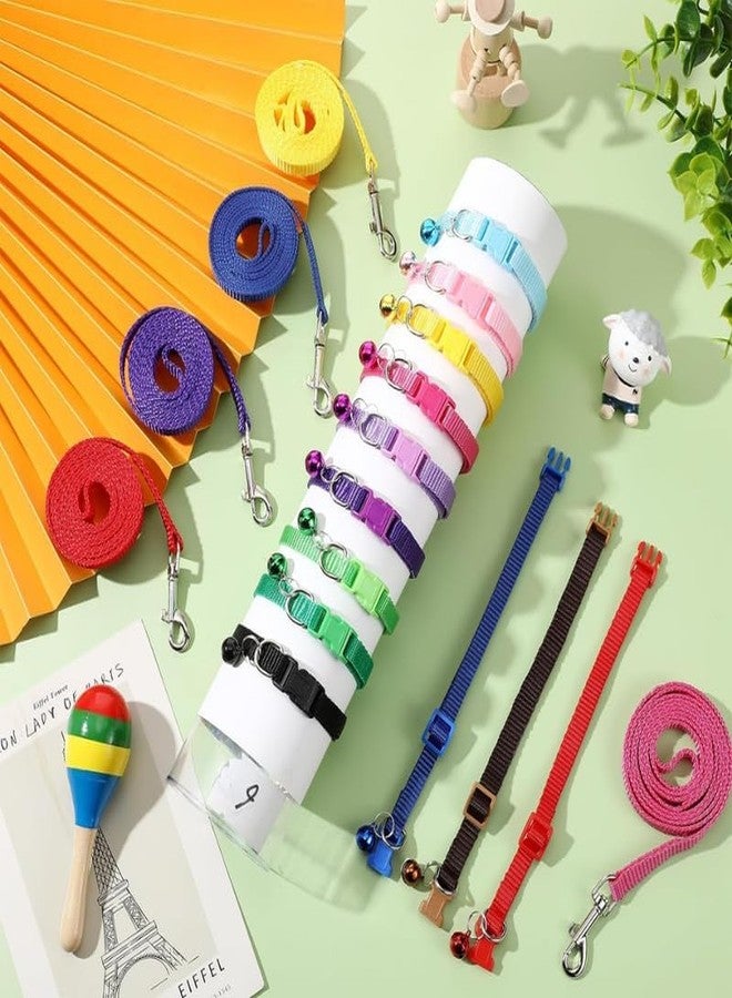 KittuPet طوق كيتو بيت للقطط للمشي في الهواء الطلق، مضاد للهروب مع سترة صدرية، مناسب للقطط الصغيرة والجراء، طقم 10 مم، متعدد الألوان (عبوة من قطعة واحدة) - Image 4